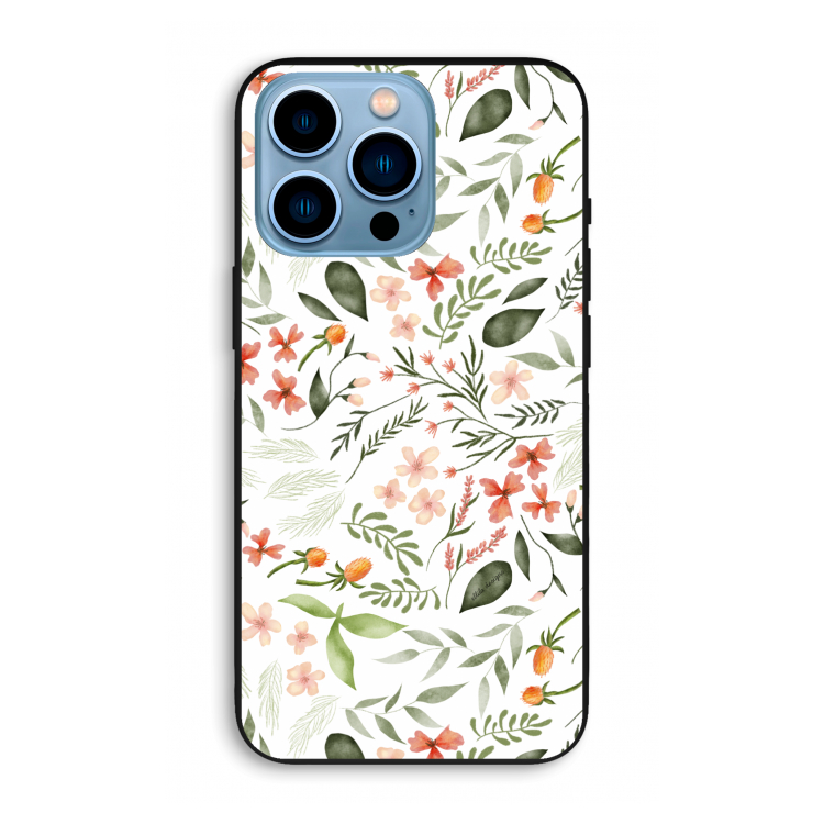 Sweet little flowers: iPhone 13 Pro Max Biologisch afbreekbaar hoesje