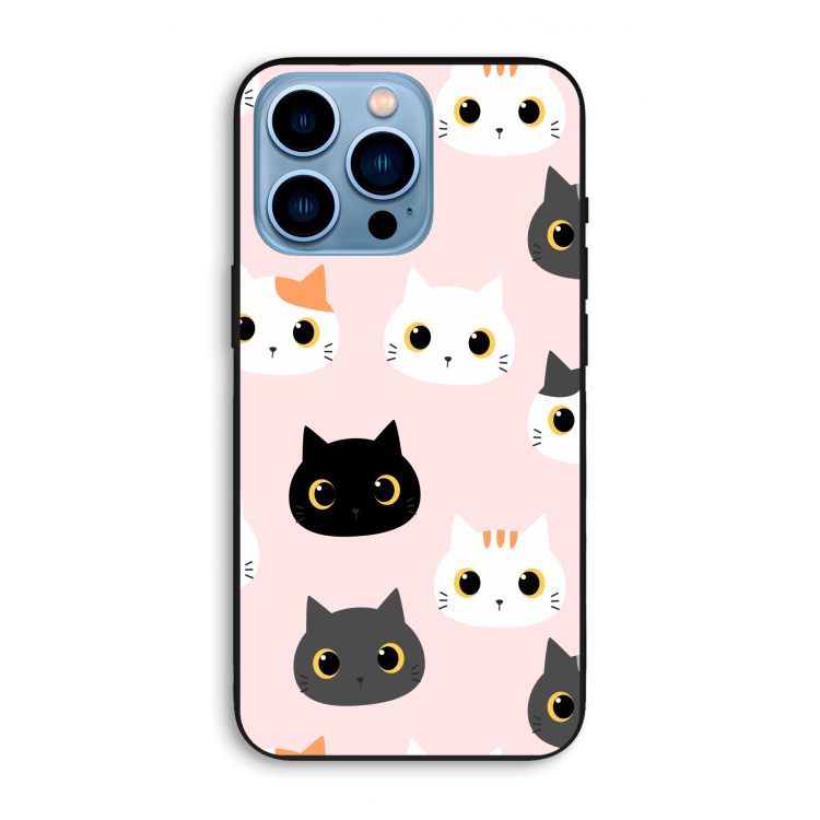 Katten: iPhone 13 Pro Max Biologisch afbreekbaar hoesje