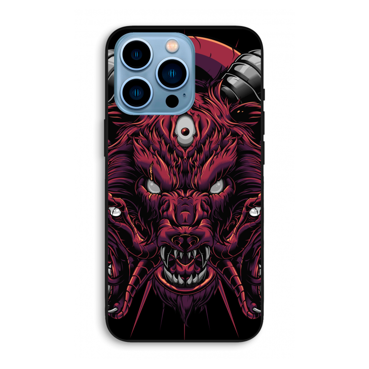 Hell Hound and Serpents: iPhone 13 Pro Max Biologisch afbreekbaar hoesje