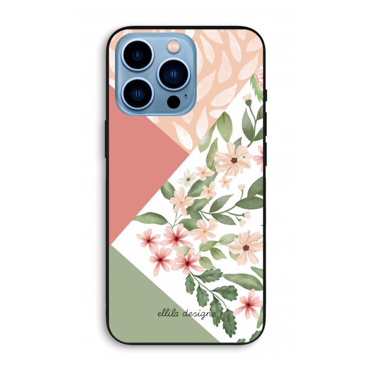 Sweet heaven geometrics: iPhone 13 Pro Max Biologisch afbreekbaar hoesje