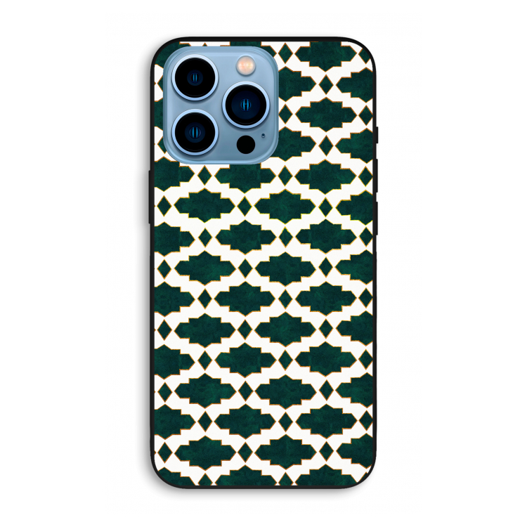 Moroccan tiles: iPhone 13 Pro Max Biologisch afbreekbaar hoesje