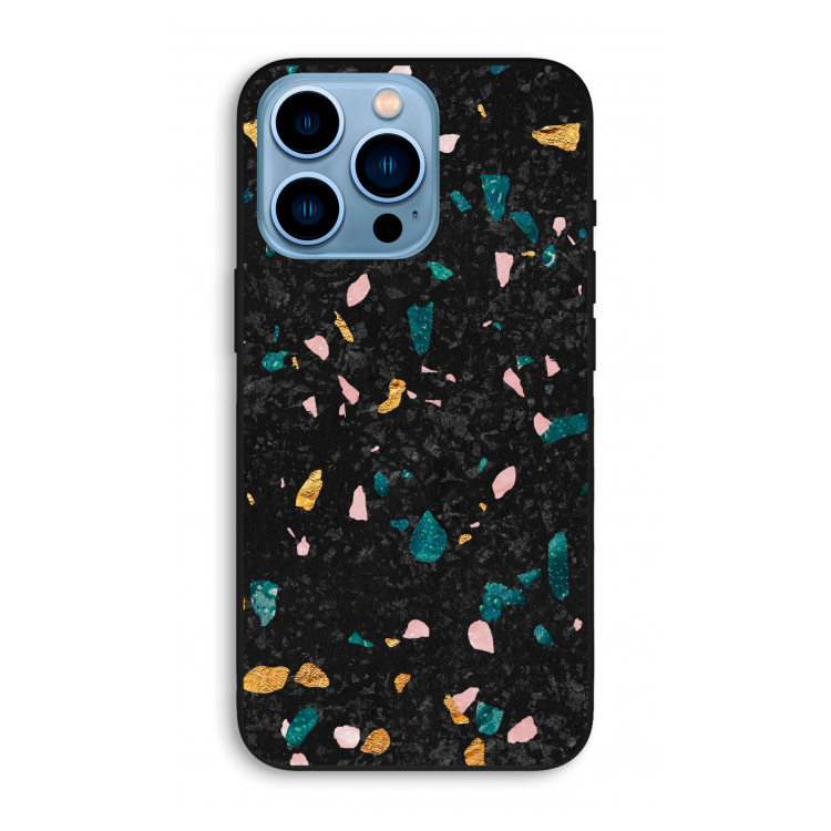 Terrazzo N°10: iPhone 13 Pro Max Biologisch afbreekbaar hoesje