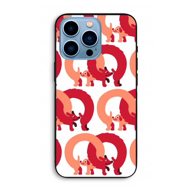 Dogs: iPhone 13 Pro Max Biologisch afbreekbaar hoesje