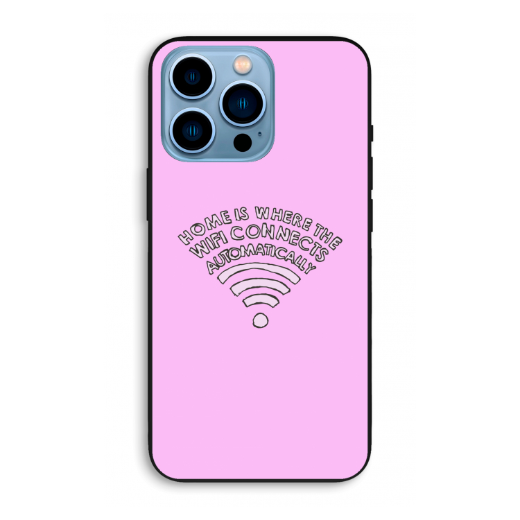Home Is Where The Wifi Is: iPhone 13 Pro Max Biologisch afbreekbaar hoesje