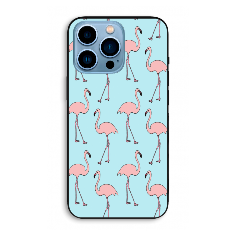 Anything Flamingoes: iPhone 13 Pro Max Biologisch afbreekbaar hoesje