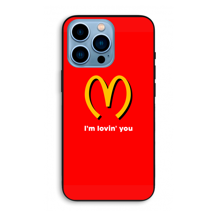 I'm lovin' you: iPhone 13 Pro Max Biologisch afbreekbaar hoesje
