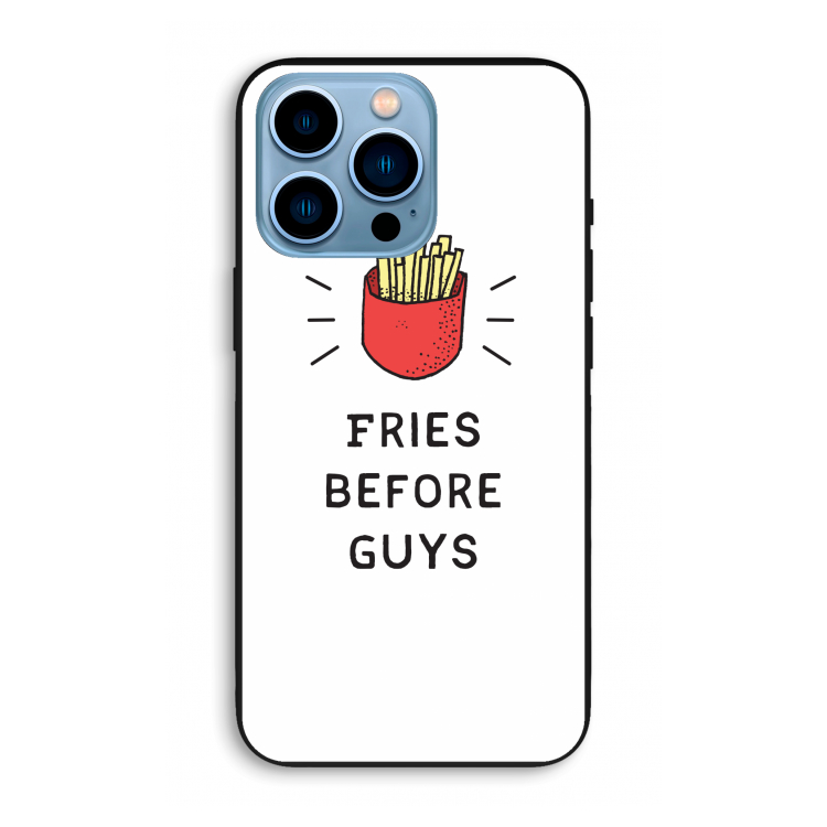 Fries before guys: iPhone 13 Pro Max Biologisch afbreekbaar hoesje