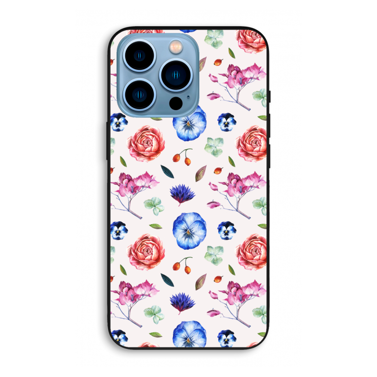 Bloemetjes: iPhone 13 Pro Max Biologisch afbreekbaar hoesje