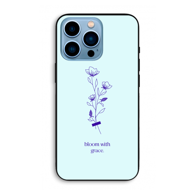 Bloom with grace: iPhone 13 Pro Max Biologisch afbreekbaar hoesje