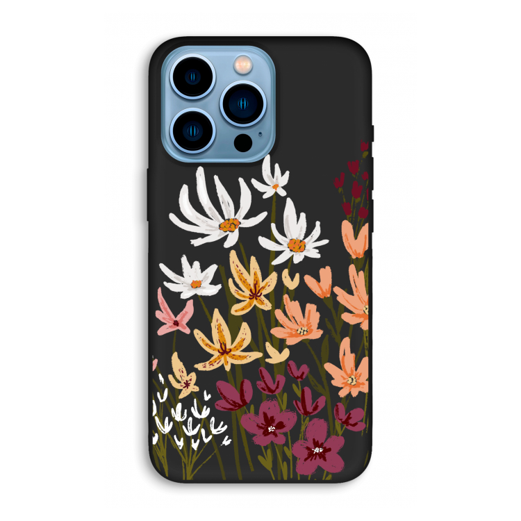 Painted wildflowers: iPhone 13 Pro Max Biologisch afbreekbaar hoesje