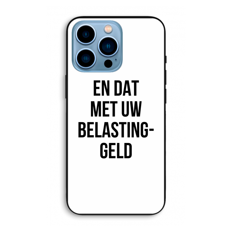 Belastinggeld: iPhone 13 Pro Max Biologisch afbreekbaar hoesje