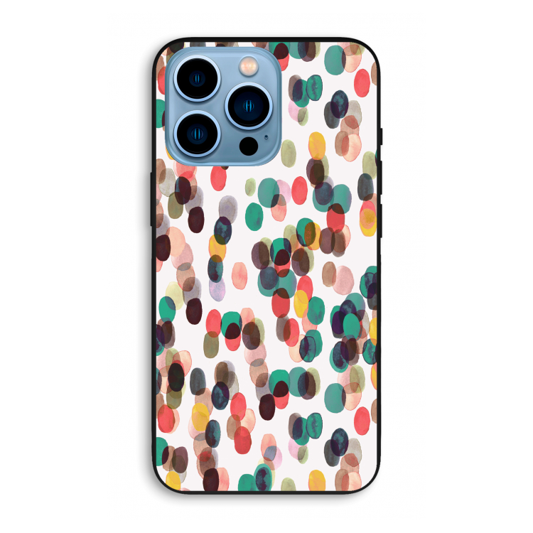Tropical Dots: iPhone 13 Pro Max Biologisch afbreekbaar hoesje