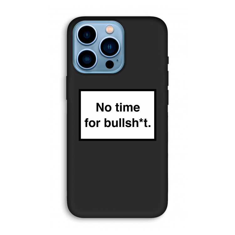 No time: iPhone 13 Pro Max Biologisch afbreekbaar hoesje