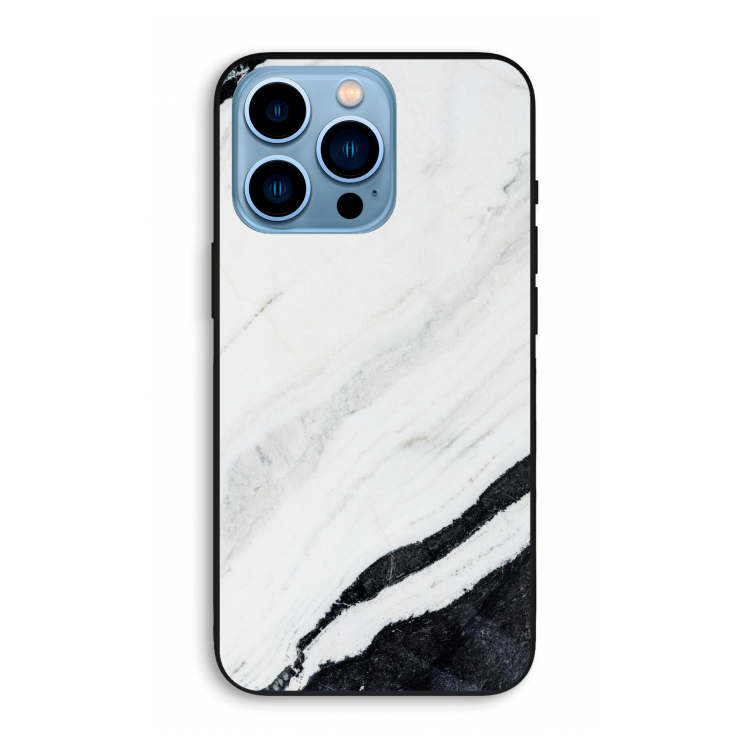 Elegante marmer: iPhone 13 Pro Max Biologisch afbreekbaar hoesje
