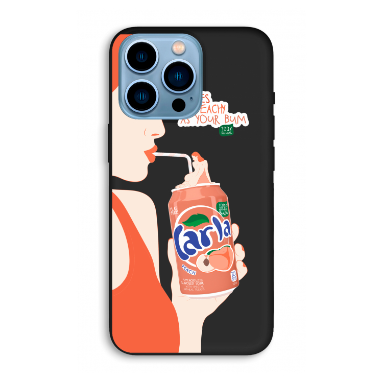 Peach please!: iPhone 13 Pro Max Biologisch afbreekbaar hoesje