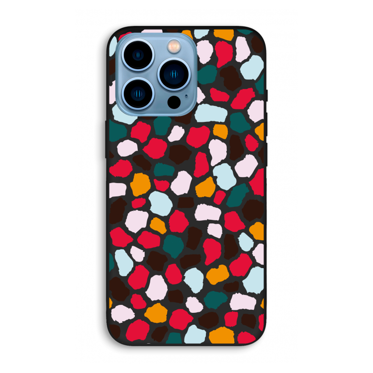 Colored Giraffe: iPhone 13 Pro Max Biologisch afbreekbaar hoesje