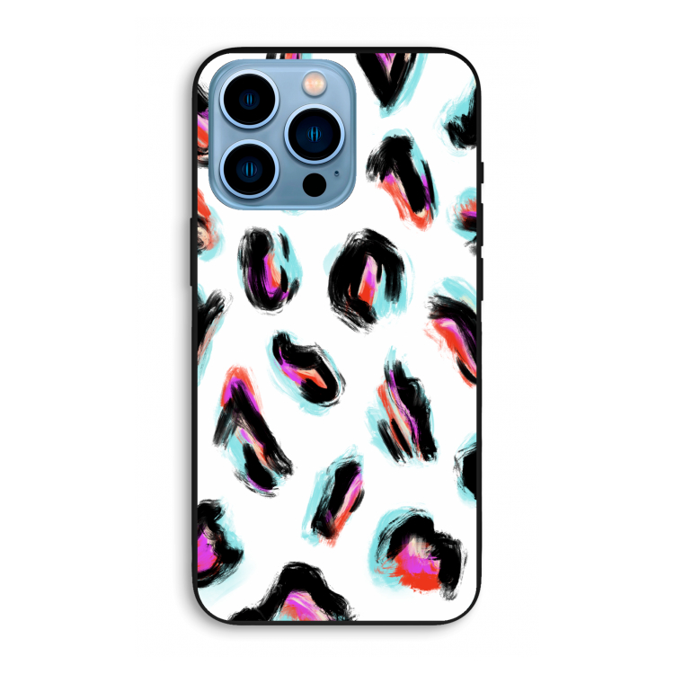 Cheetah color: iPhone 13 Pro Max Biologisch afbreekbaar hoesje