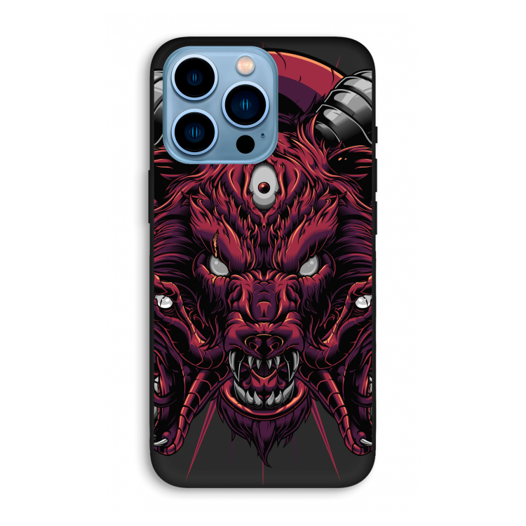 Hell Hound and Serpents: iPhone 13 Pro Max Biologisch afbreekbaar hoesje