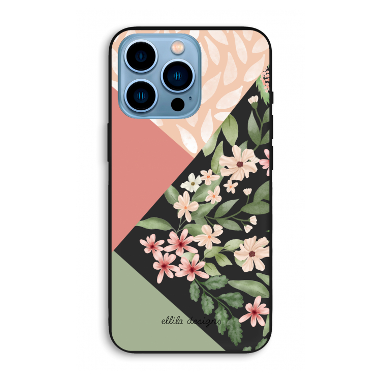 Sweet heaven geometrics: iPhone 13 Pro Max Biologisch afbreekbaar hoesje