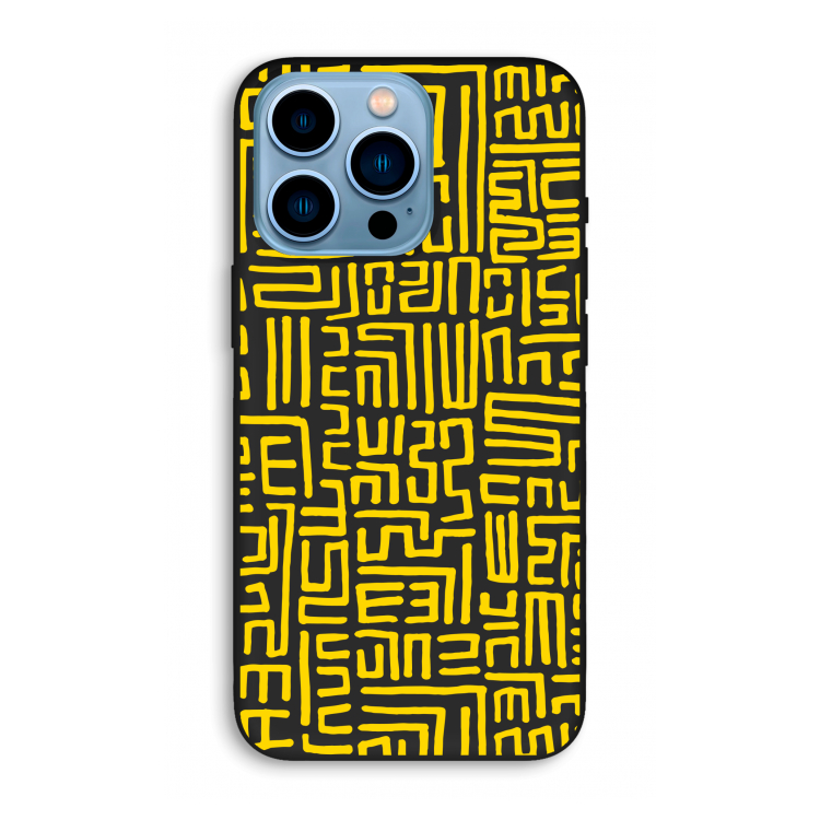 Majorelle Blue Print: iPhone 13 Pro Max Biologisch afbreekbaar hoesje