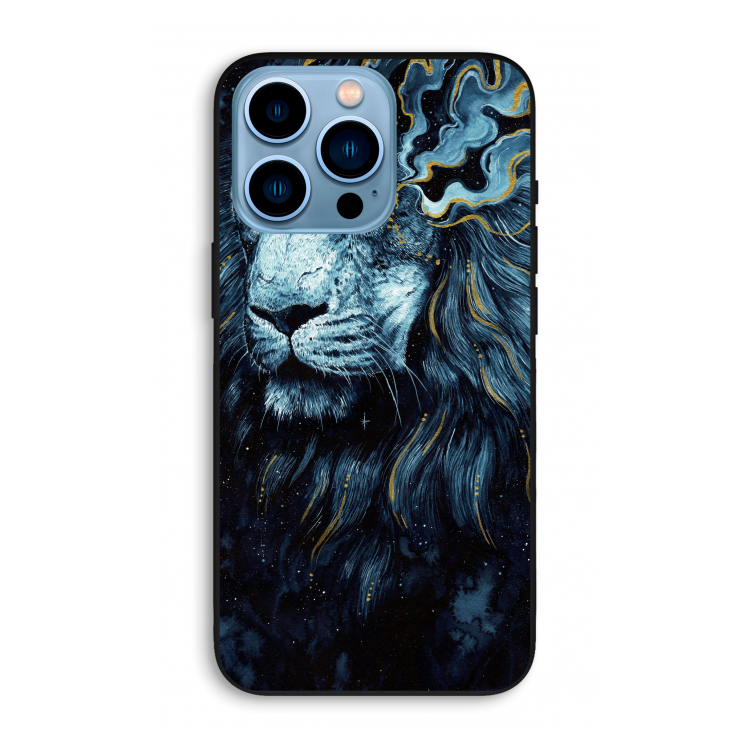 Darkness Lion: iPhone 13 Pro Max Biologisch afbreekbaar hoesje