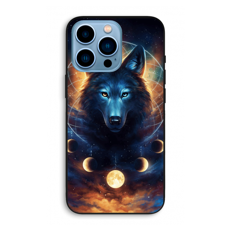Wolf Dreamcatcher: iPhone 13 Pro Max Biologisch afbreekbaar hoesje