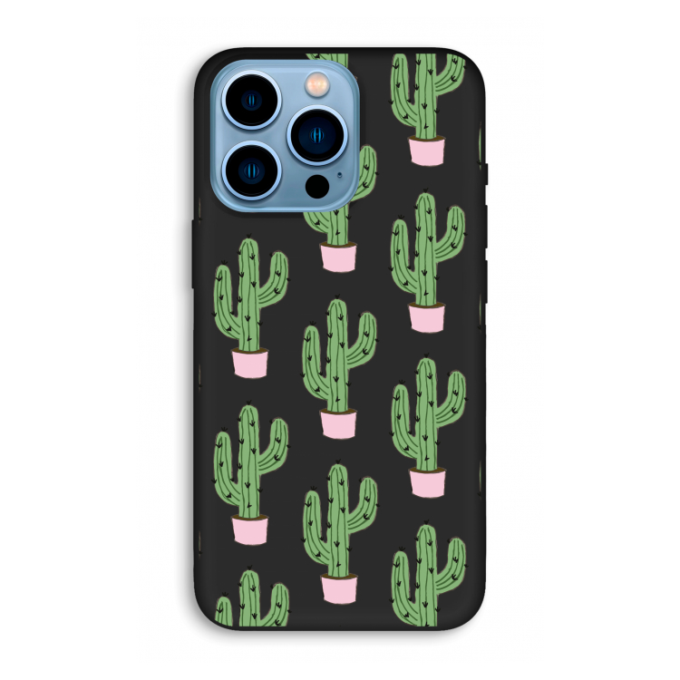 Cactus Lover: iPhone 13 Pro Max Biologisch afbreekbaar hoesje
