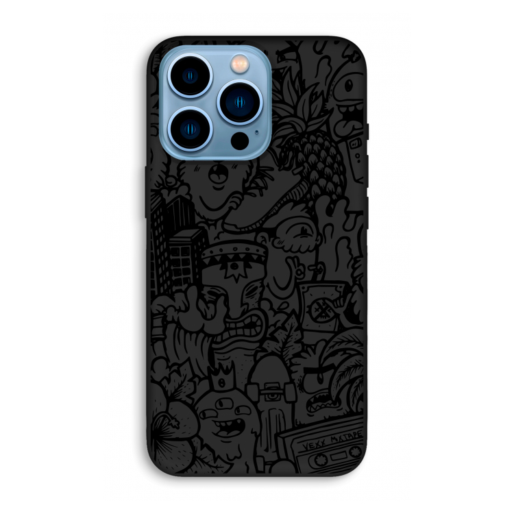 Vexx Black Mixtape: iPhone 13 Pro Max Biologisch afbreekbaar hoesje