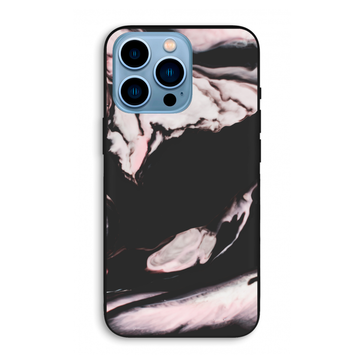 Roze stroom: iPhone 13 Pro Max Biologisch afbreekbaar hoesje