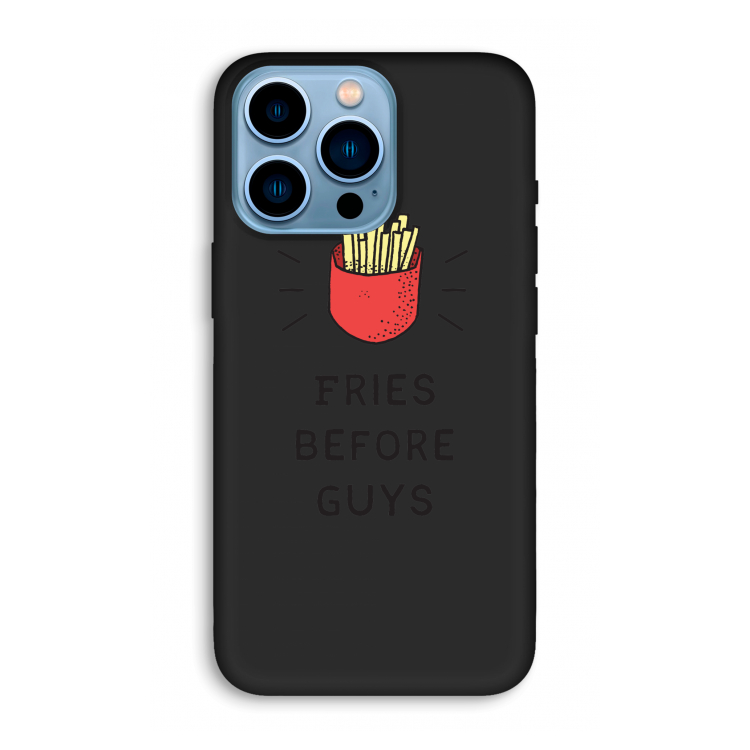 Fries before guys: iPhone 13 Pro Max Biologisch afbreekbaar hoesje