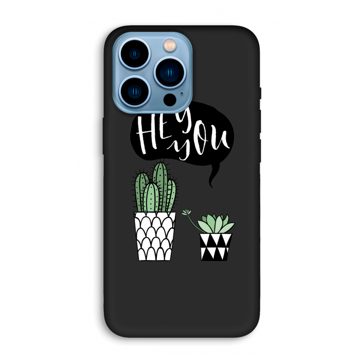 Hey you cactus: iPhone 13 Pro Max Biologisch afbreekbaar hoesje