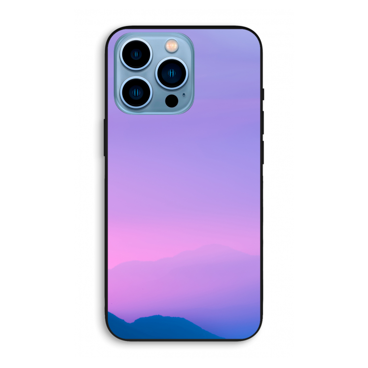 Sunset pastel: iPhone 13 Pro Max Biologisch afbreekbaar hoesje