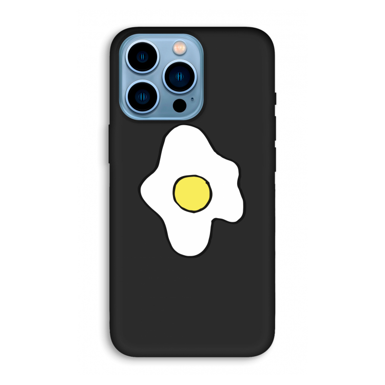 Spiegelei: iPhone 13 Pro Max Biologisch afbreekbaar hoesje