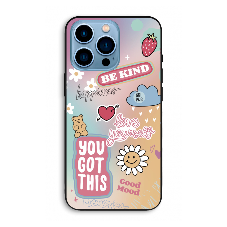 Positivity: iPhone 13 Pro Max Biologisch afbreekbaar hoesje