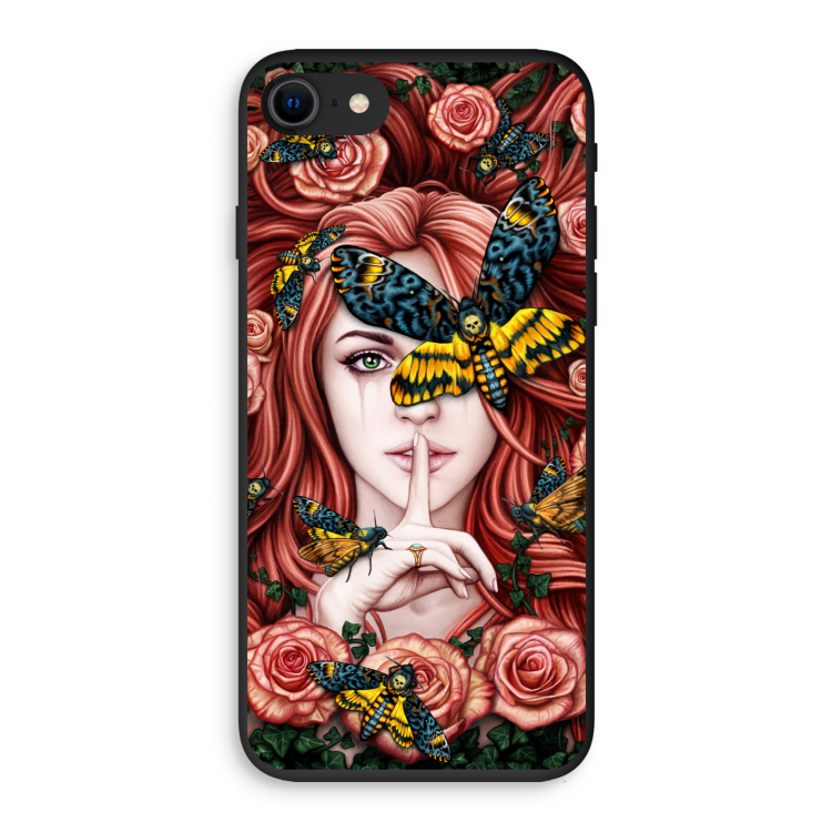 Lady Moth: iPhone 7 Biologisch afbreekbaar hoesje
