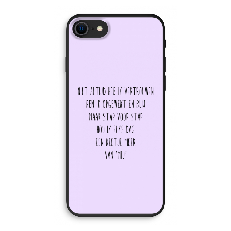 Zelfvertrouwen: iPhone 7 Biologisch afbreekbaar hoesje