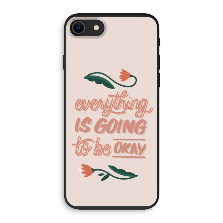 Optimistic flower girl: iPhone 7 Biologisch afbreekbaar hoesje