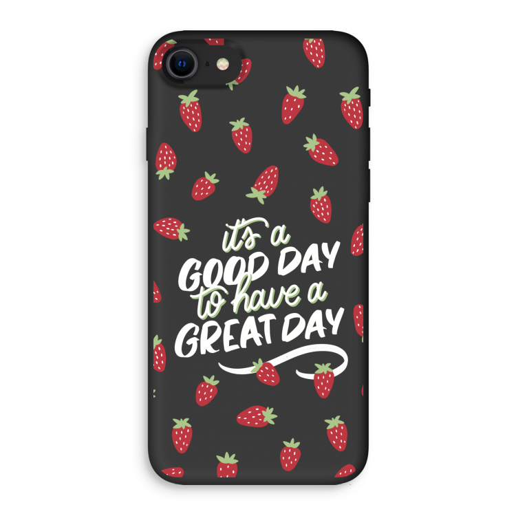 Don't forget to have a great day: iPhone 7 Biologisch afbreekbaar hoesje