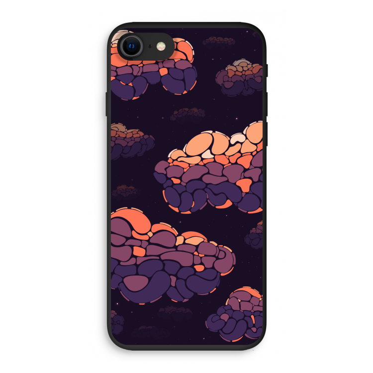 Patroon Wolken: iPhone 7 Biologisch afbreekbaar hoesje