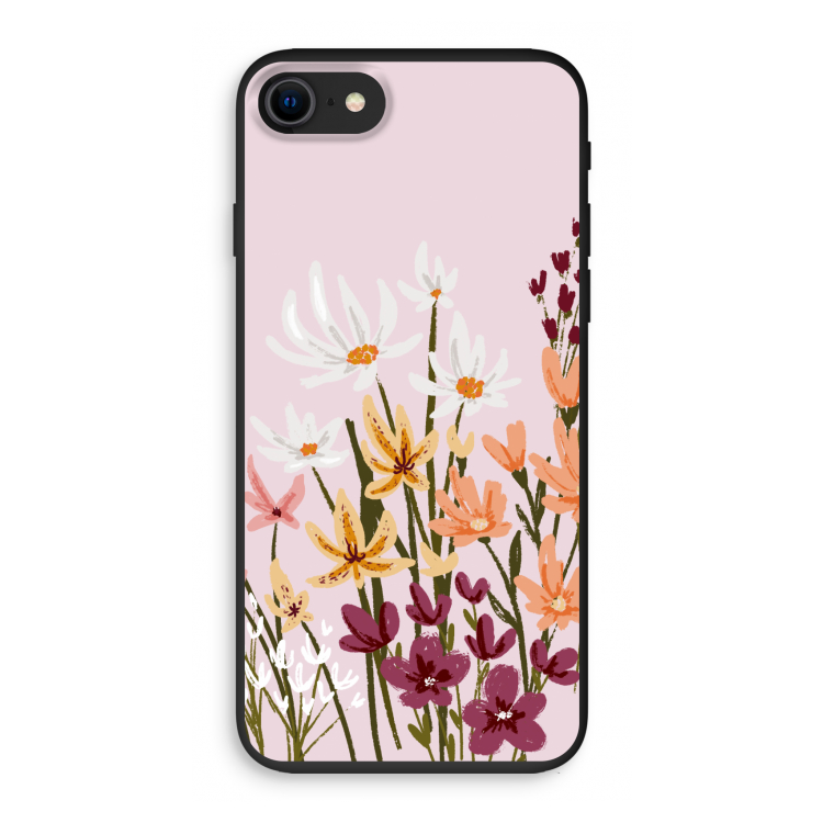 Painted wildflowers: iPhone 7 Biologisch afbreekbaar hoesje
