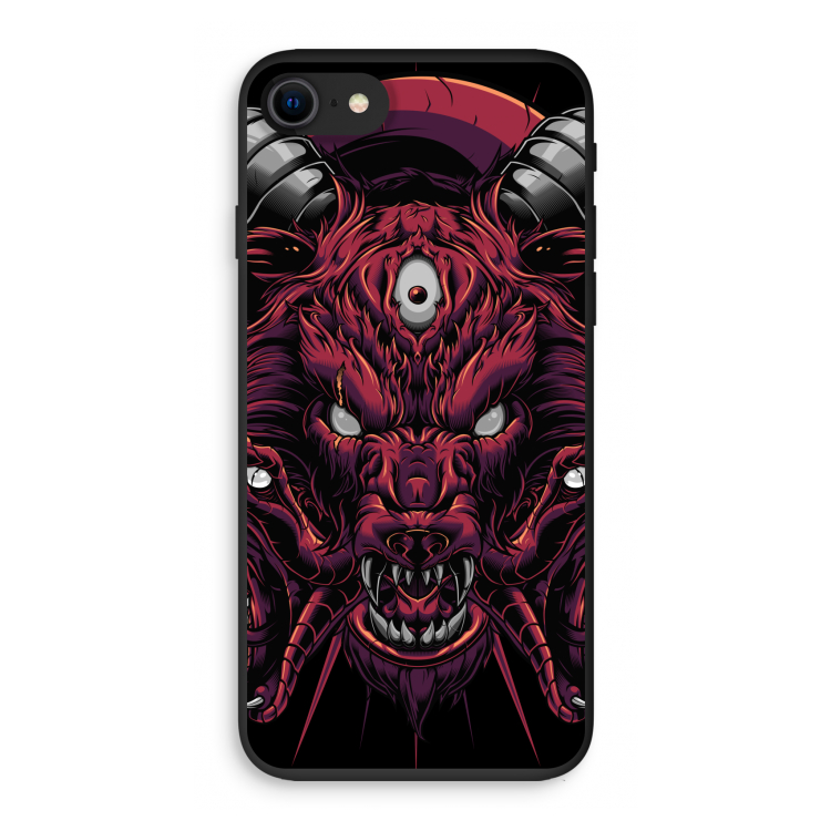 Hell Hound and Serpents: iPhone 7 Biologisch afbreekbaar hoesje