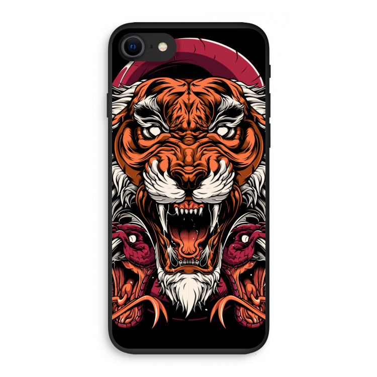 Tiger and Rattlesnakes: iPhone 7 Biologisch afbreekbaar hoesje