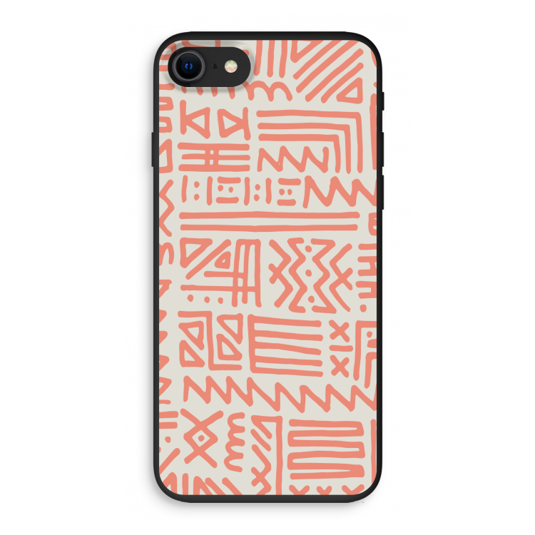 Marrakech Pink: iPhone 7 Biologisch afbreekbaar hoesje