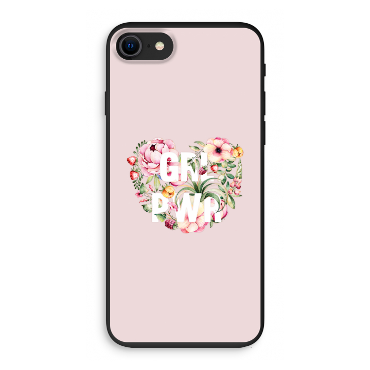 GRL PWR Flower: iPhone 7 Biologisch afbreekbaar hoesje