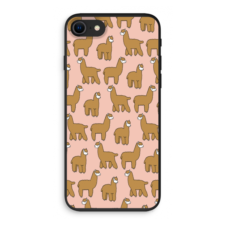 Alpacas: iPhone 7 Biologisch afbreekbaar hoesje