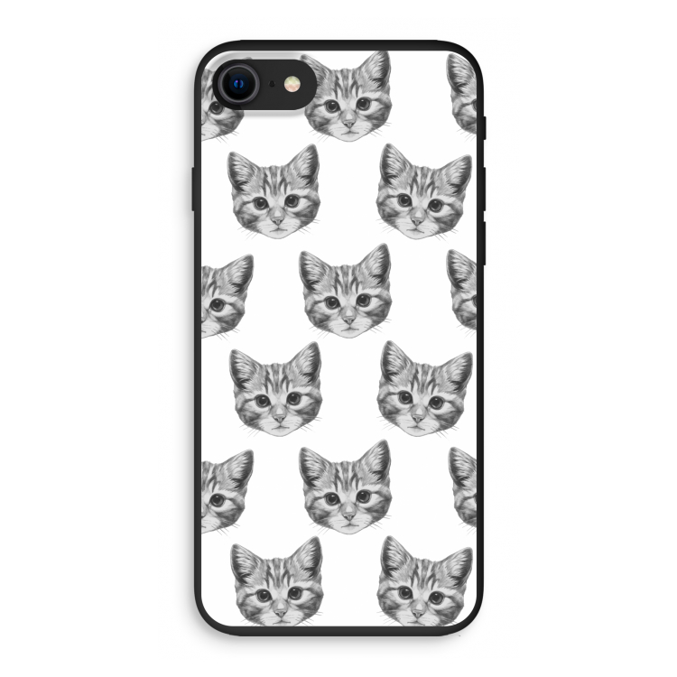 Kitten: iPhone 7 Biologisch afbreekbaar hoesje
