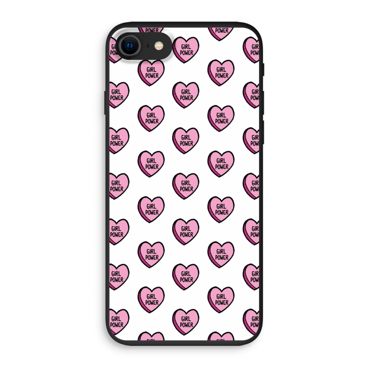 GIRL POWER: iPhone 7 Biologisch afbreekbaar hoesje
