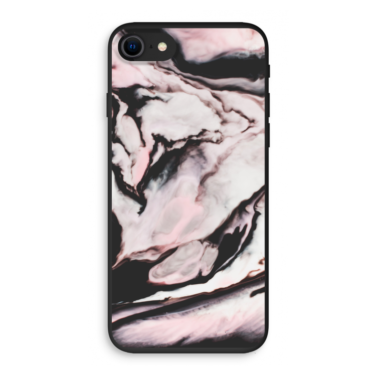 Roze stroom: iPhone 7 Biologisch afbreekbaar hoesje