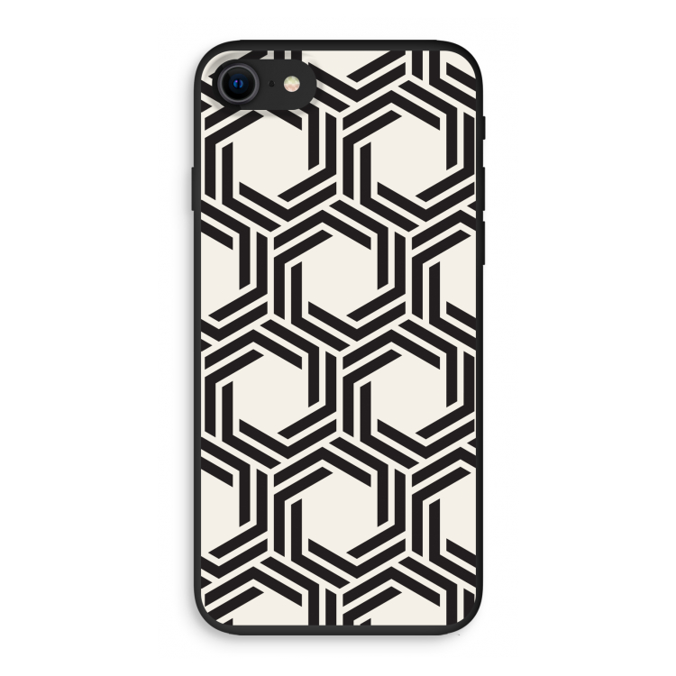 Geometrisch patroon: iPhone 7 Biologisch afbreekbaar hoesje