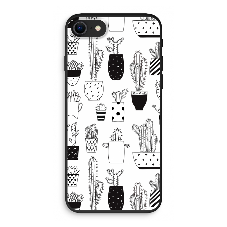Cactusmotief: iPhone 7 Biologisch afbreekbaar hoesje